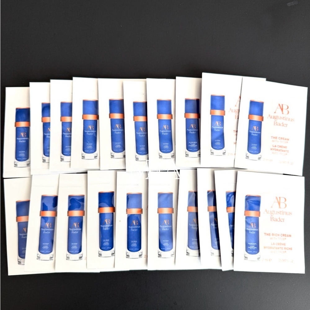 20 x Augustinus Bader The Cream Sample 2ml each (Total 40ml - Value $253)
